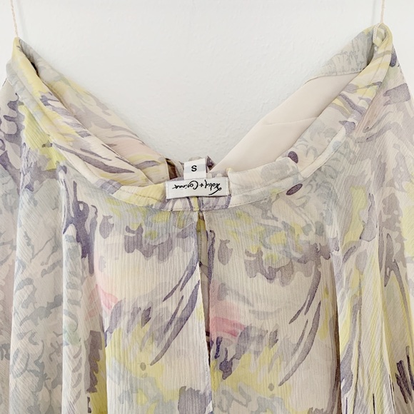 Foley + Corinna Floral Silk Maxi Dress - Picture 6 of 8